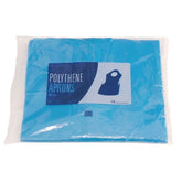 Polyco Disposable Blue Polythene Bib Apron (Pack of 100)